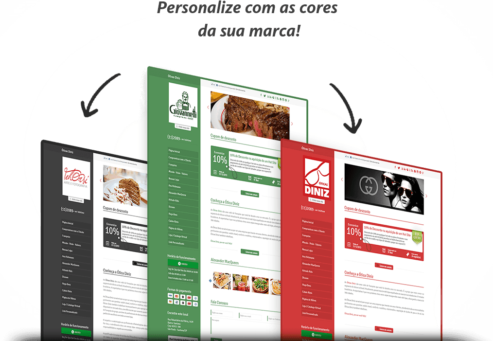 Exemplo do Guia-se Site Expresso