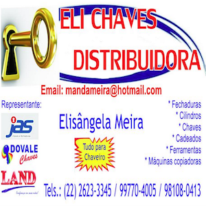 Eli Chaves Distribuidora de Produtos para Chaveiro Buzios RJ
