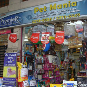 Pet Mania - Banho tosa ração remédio veterinário, cão e gato