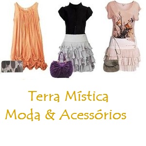Terra Mística - Acessórios, Blusas, Moda Feminina em Geral.