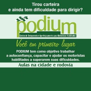 Podium - Auto Escola, CNH, Habilitação para Carro e Moto.