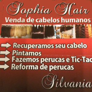 Sophia Hair: Cabelos Apliques Perucas Recuperação Acessórios