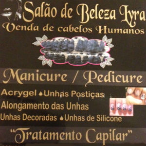 Salão de Beleza Lyra: Cabelo Peruca Aplique Manicure Unha