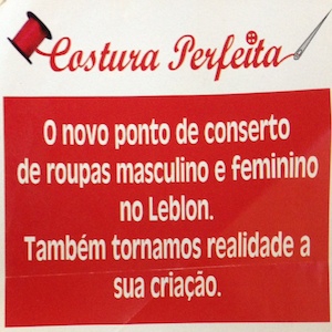 Conserto de Roupas no Leblon RJ - Costura Perfeita