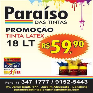 Paraiso das Tintas, Grafiato, Textura, Massa Corrida, Tinta