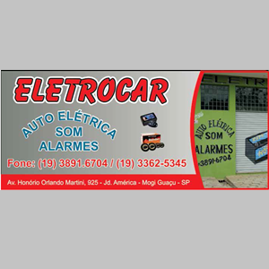 Eletrocar Auto Elétrica Som e Alarmes 