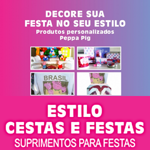 Estilo cestas e festas