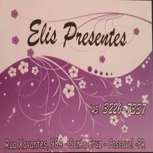 ELIS MODAS E PRESENTES