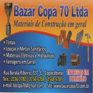 Bazar Copa 70 Ltda
