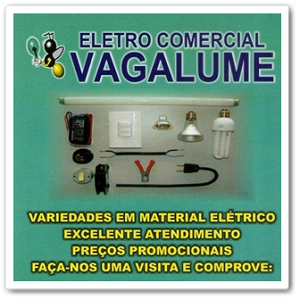 Materiais Elétricos na Eletro Comercial VAGALUME