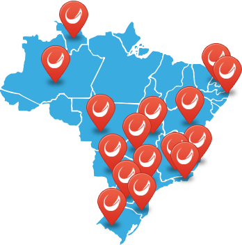 Site Expresso - Onde estamos - mapa