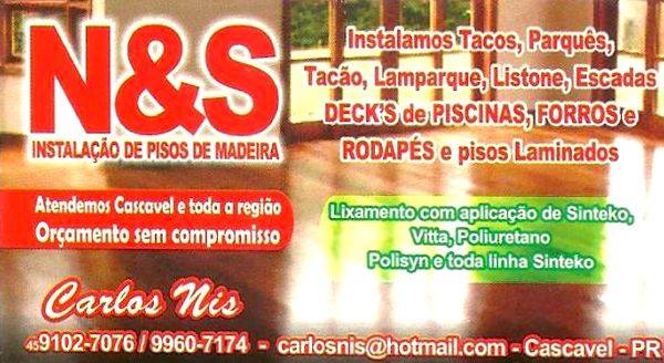 N&S INSTALAÇÃO DE PISOS DE MADEIRA