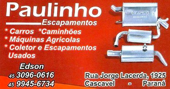PAULINHO ESCAPAMENTOS