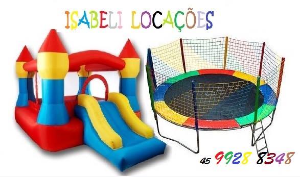 ISABELI LOCAÇÕES DE BRINQUEDOS - CAMA ELÁSTICA - INFLÁVEIS 