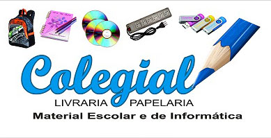 Livraria e Papelaria Colegial material escolar