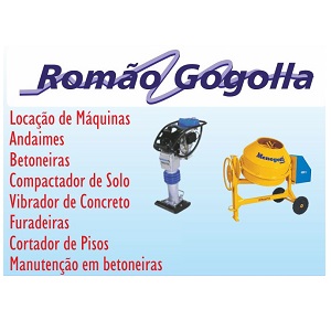 Romão Gogolla andaimes, betoneiras, ferramentas, locacao