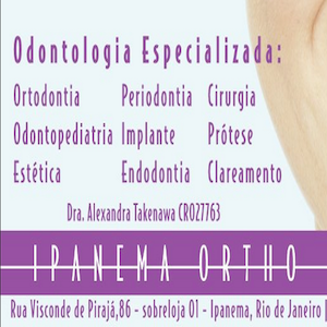 Odontologia em Ipanema RJ - Ipanema Ortho em Ipanema
