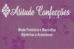 Atitudes Confecções - Moda feminina e Masculina, Bijuterias e Acessórios