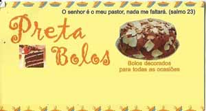 Preta Bolos e Doces 