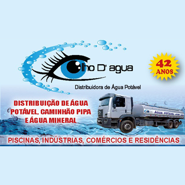 Distribuidora Olho D`Água - Água Potável, Caminhão Pipa