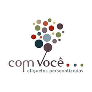 COM VOCÊ - Etiquetas Personalizadas