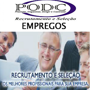 PODC EMPREGOS Recrutamento Seleção Franco da Rocha