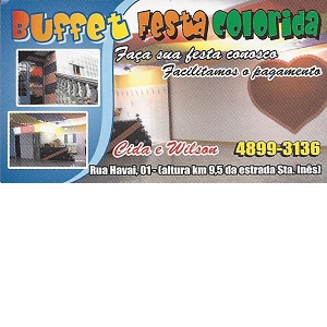 Buffet em Santana-ZN-SP Salão e Buffet Festa Colorida