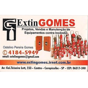 Extin Gomes - Equipamentos contra Incêndio