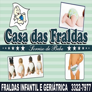 CASA DAS FRALDAS SORRISO DE BEBÊ - FRALDAS DESCARTÁVEIS